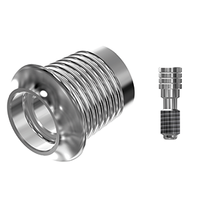 ZZ BASE SI-EH-CCTB-L10 3.25 (Conical Ti-Base Non-Hex & Scr.)