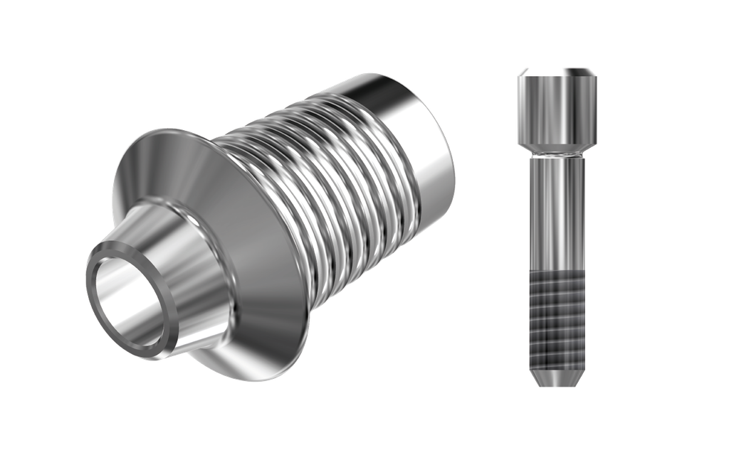 ZZ BASE ME-M-CCTB 3.0/3.25 (Conical Ti-Base Non-Hex & Scr)