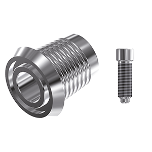 ZZ BASE S&M 4.25 (Conical Ti-Base Non-Hex & Screw)
