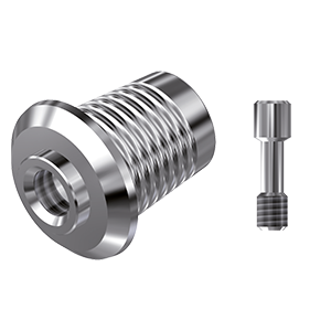 ZZ BASE MIS-CCTB Wide Platform (Conical Ti-Base & Screw)