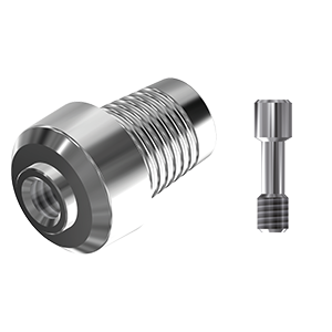 ZZ BASE MS-S-CCTB-L20 Wide (Conical Ti-Base Non-Hex & Screw)