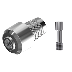 ZZ BASE MS-S-CCTB-L30 Wide (Conical Ti-Base Non-Hex & Screw)