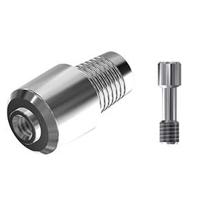 ZZ BASE MS-S-CCTB-L40 Wide (Conical Ti-Base Non-Hex & Screw)