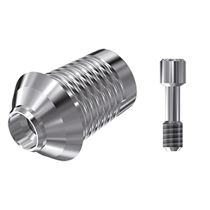 ZZ BASE MIS-CCTB Narrow Platform (Conical Ti-Base & Screw)