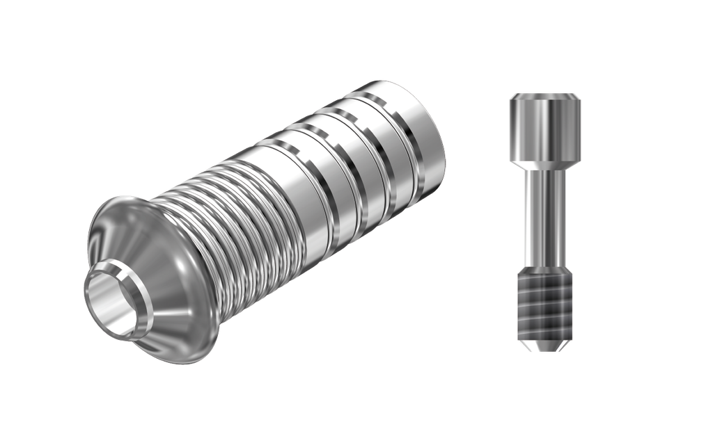 ZZ BASE MS-S-CCTB-K85 Narrow (Conical Ti-Base Non-Hex & Scr)