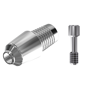 ZZ BASE MS-S-CCTB-L40 Narrow (Con Ti-Base Non-Hex & Screw)