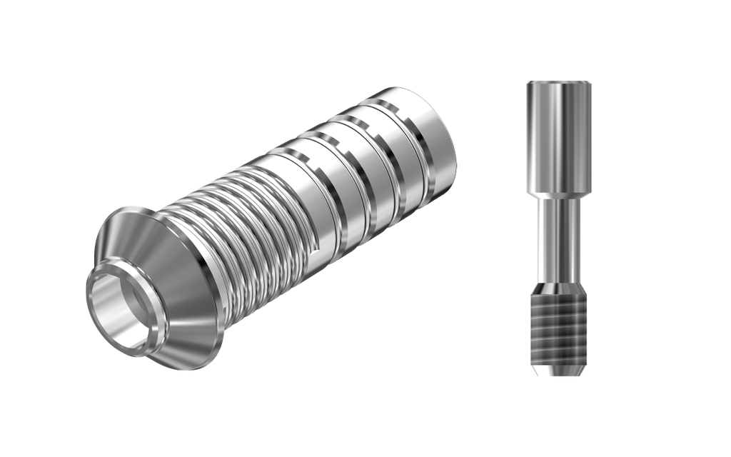 ZZ BASE AB-SP-CCTB-K85 3.75 (Conical Ti-Base NonHex & Scr)