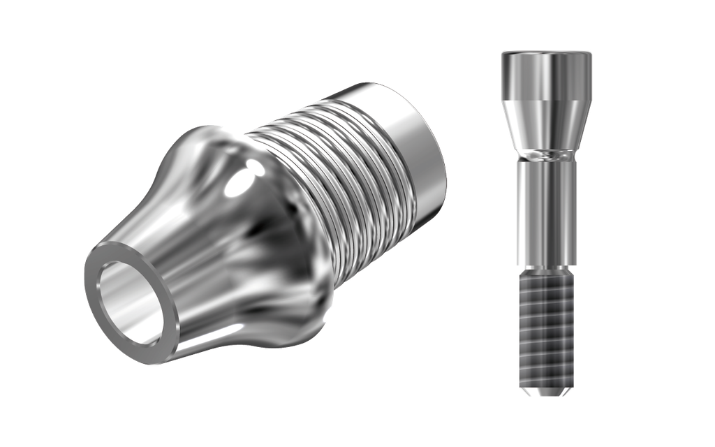 ZZ BASE I-T-CCTB-L20 3.45-4.8 (Conical Ti-Base NonHex & Scr)