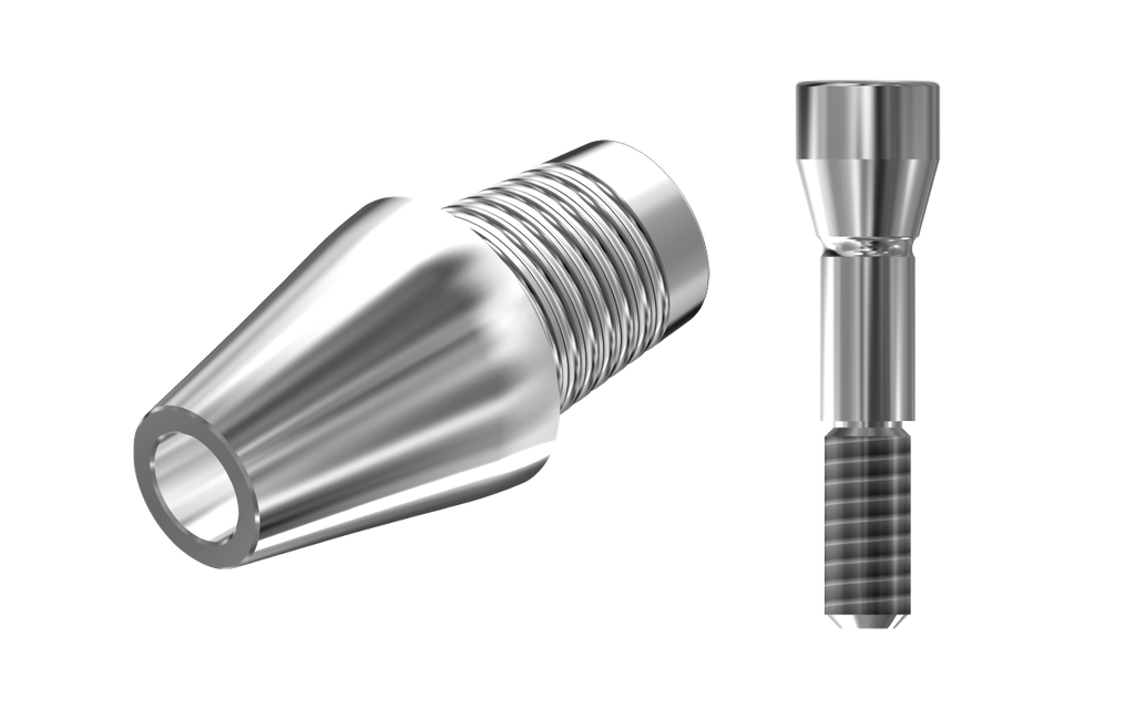 ZZ BASE I-T-CCTB-L40 3.45-4.8 (Conical Ti-Base NonHex & Scr)