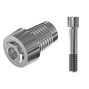 ZZ BASE C-J-CCTB 4.3 L20 (Conical Ti-Base Non-Hex & Screw)