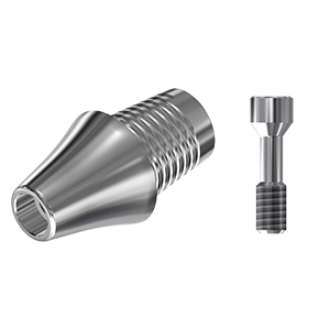 ZZ BASE NB-AC-CCTB NP L30 (Conical Ti-Base Non-Hex & Screw)
