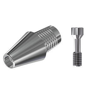 ZZ BASE NB-AC-CCTB NP L40 (Conical Ti-Base Non-Hex & Screw)