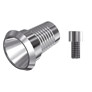ZZ BASE BT-MCS-CCTB 4.1/5.5 (Conical Ti-Base Non-Hex & Scr)
