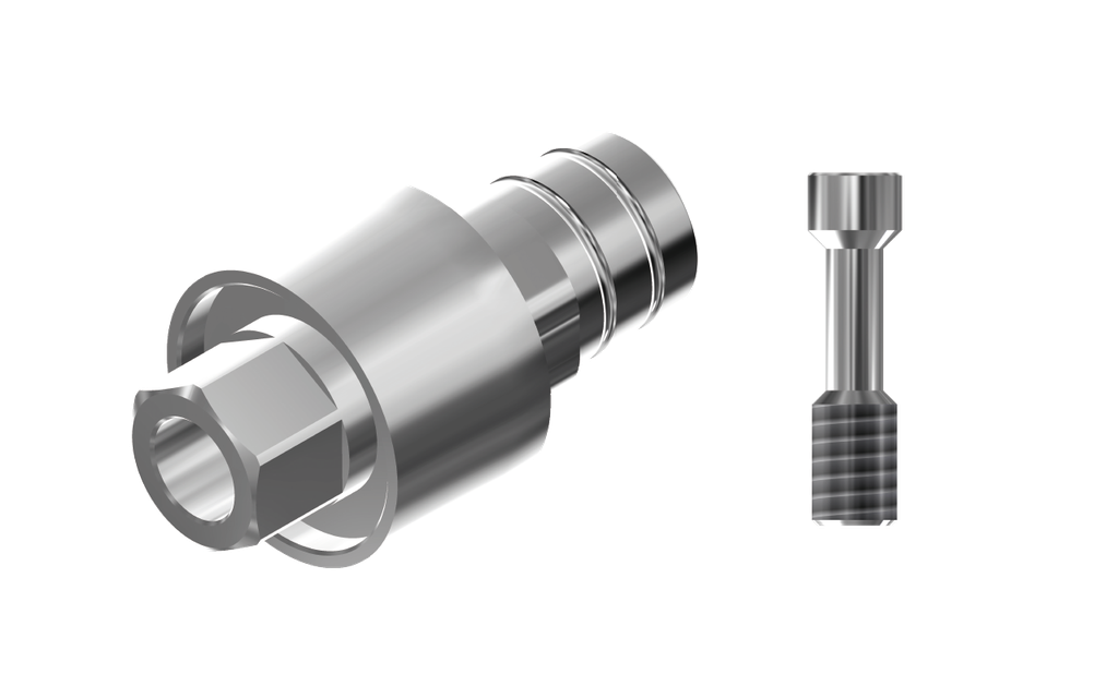 ZZ BASE T-SPI-CCTB-L20 3.5 (Conical Ti-Base Non-Hex & Screw)