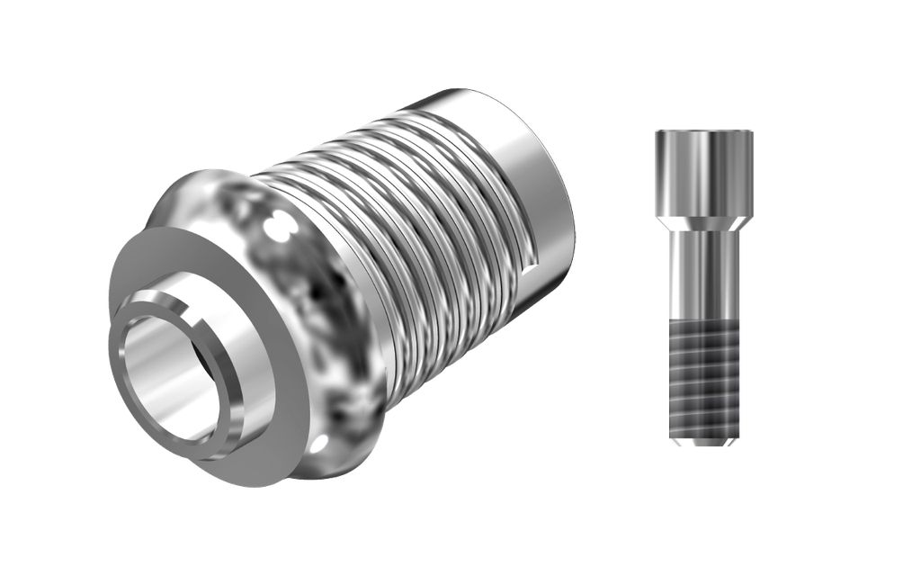 ZZ NE-PA-CCTB-L10 3.25 narrow (Conical Ti-Base NonHex & Scr)
