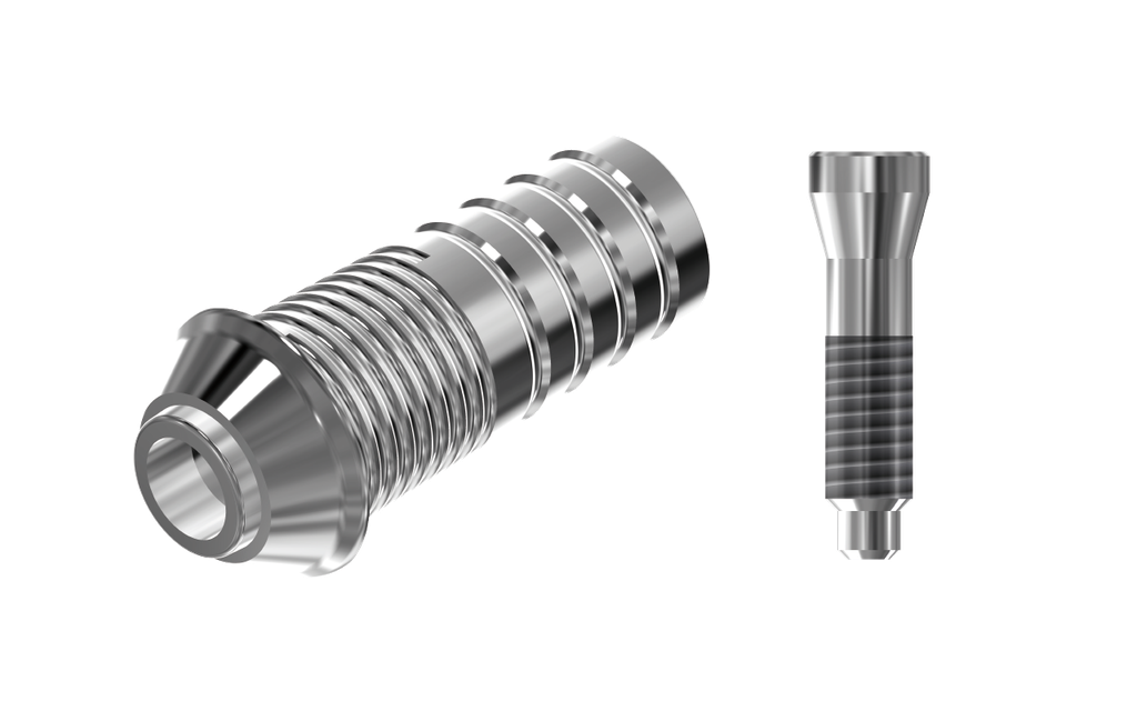 ZZ BASE DYN-OL 3.6-4.1 K85 (Conical Ti-Base Non-Hex & Screw)