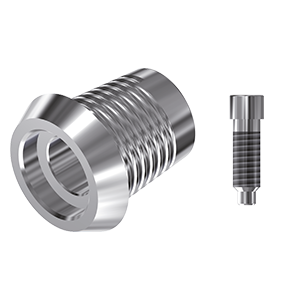 ZZ BASE OS-US-CCTB 4.1 L10 (Conical Ti-Base Non-Hex & Screw)
