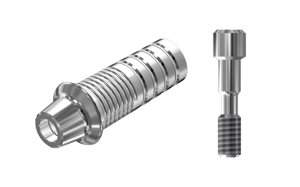 ZZ BASE C-CL-CCTB-K85 3.8 (Conical Ti-Base Non-Hex & Screw)