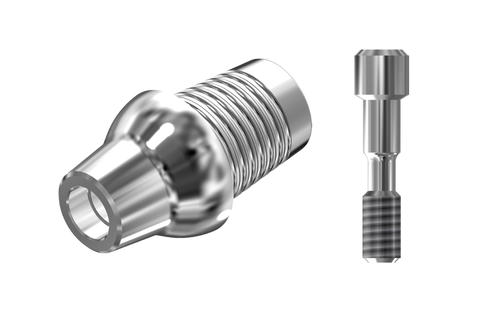 ZZ BASE CAM-CONE 3.8 L20 (Con. Ti-Base Non-Hex & Screw)