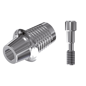 ZZ BASE CAM-CONE 4.3 (Conical Ti-Base Non-Hex & Screw)