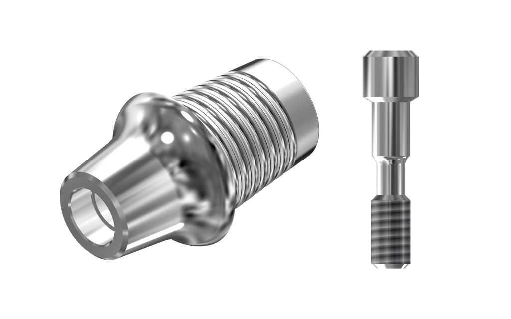 ZZ BASE C-CL-CCTB-L15 4.3 (Conical Ti-Base Non-Hex & Screw)
