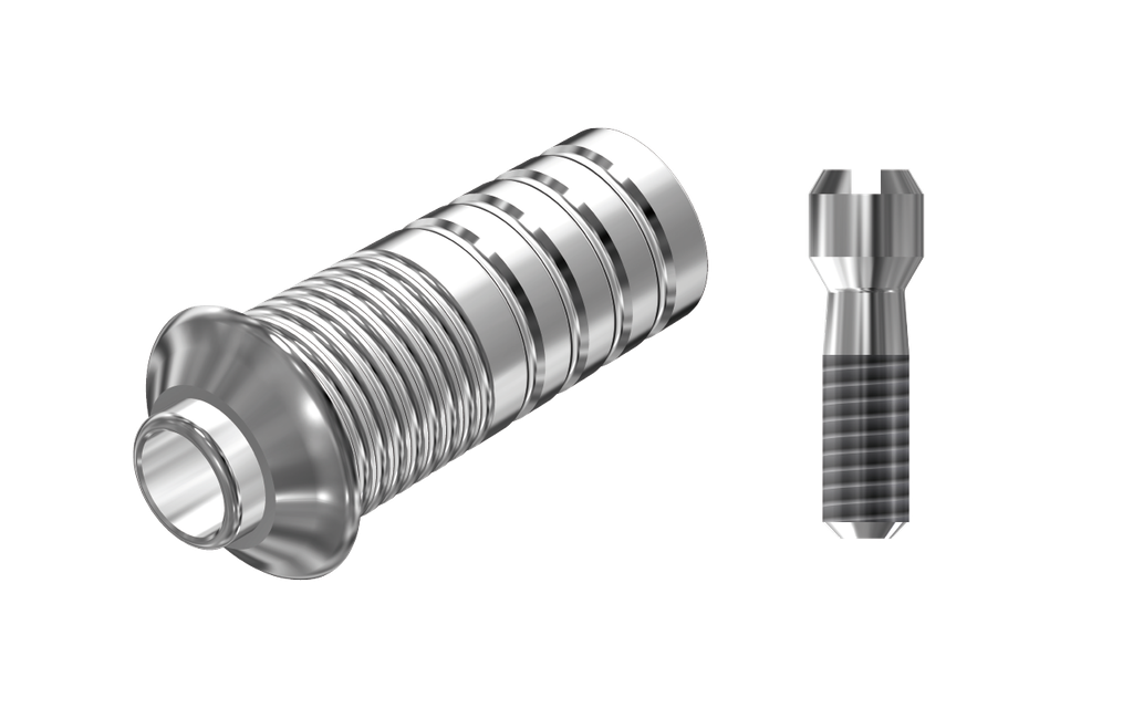 ZZ BASE BE-SE-S/RI-CCTB-K85 4.1 (Conic TiBase NonHex & Scr)