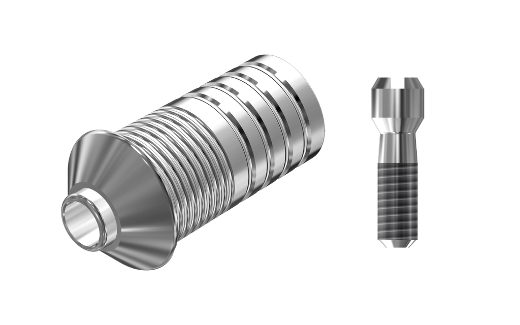 ZZ BASE BE-SE-S/RI-CCTB-K85 5.5 (Conic TiBase NonHex & Scr)