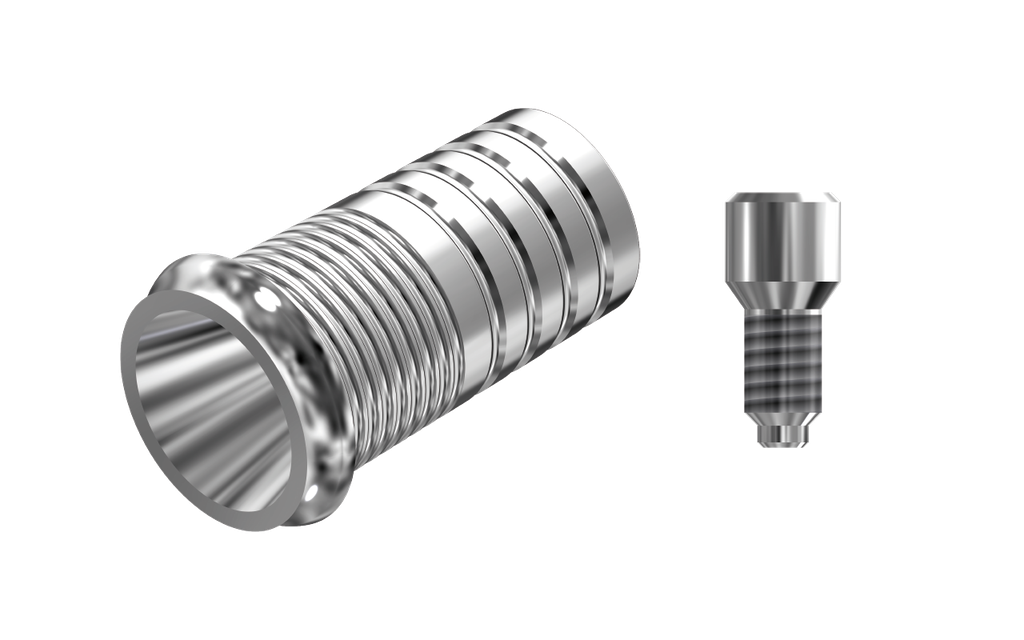 ZZ BASE BE-SE-S/RI-CCTB-K85 MP (Conic TiBase NonHex & Scr)