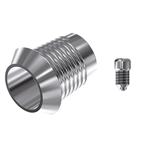 ZZ BASE MG-TS-CCTB 3.4 10° (Conical Ti-Base Non-Hex & Screw)