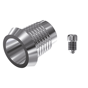 ZZ BASE MG-TS-CCTB 4.1 10° (Conical Ti-Base Non-Hex & Screw)
