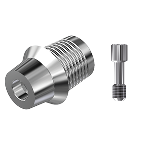ZZ BASE MIS-C1-CCTB-WIDE (Conical ti-base non-hex & scre
