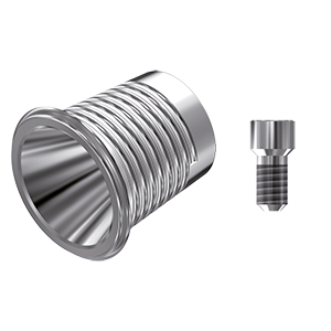 ZZ BASE B-LPA-CCTB (Conical Ti-Base Non-Hex & Scr)