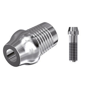 ZZ BASE AS-EV-CCTB 4.2 L20 (Conical Ti-Base & Screw)