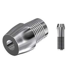 ZZ BASE AS-EV-CCTB 5.4 L30 (Conical Ti-Base & Screw)