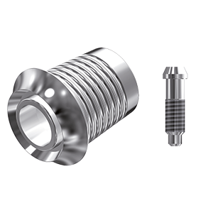 ZZ BASE IL-II-CCTB Sq (Conical Ti-Base Non-Hex & Screw)