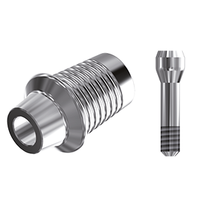 ZZ BASE AG-AX-CCTB-L10 REG/PX (Conic. Ti-Base Non-Hex & Scr)