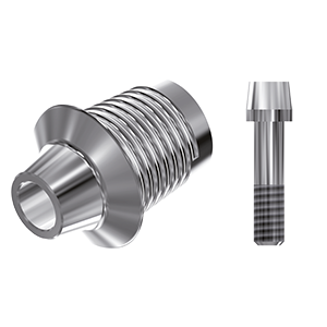 ZZ BASE SI-DC-CCTB 3.5/4.0 (Conical Ti-Base Non-Hex & Scr)