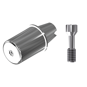 ZZ BASE NB-B-ABCH-D14 3.5 Raw-Abutment D14 (Hex & Scr)