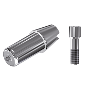 ZZ BASE NE-PA-ABCH 3.25 narrow Raw-Abutment (Hex & Scr)