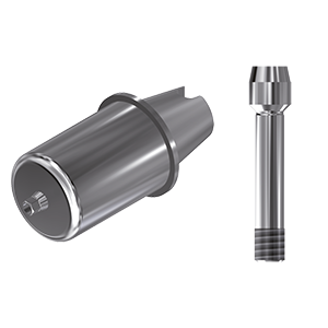 ZZ BASE OS-GS-ABCH Raw-Abutment Ø 3.5 D14 (Hex & Screw)