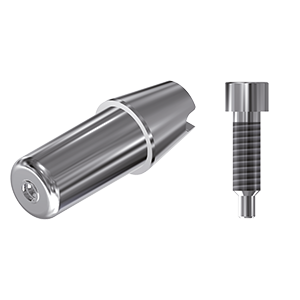 ZZ BASE OS-US-ABCH Raw-Abutment Ø 3.5 ID (Hex & Screw)
