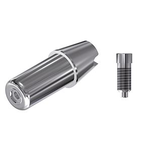 ZZ BASE OS-US-ABCH Raw-Abutment Ø 5.1 ID(Hex & Screw)