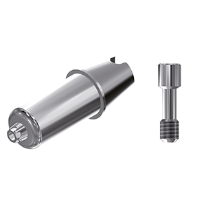 ZZ BASE MIS-C1-ABCH Raw-Abutment Ø WIDE (Hex & Screw)