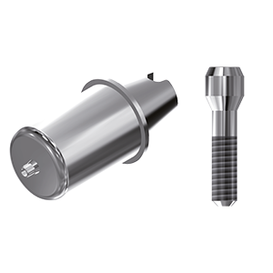ZZ BASE AS-EV-ABCH-D14 3.0 Raw-Abutment D14 (Hex & Screw)