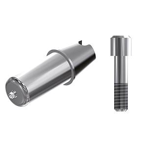 ZZ BASE SI-DC-ABCH 3.0 Raw-Abutment (Hex & Screw)