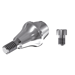 SET ZZ BASE NB-A-ZZMUA-L25 NP(MU Abutment hex L25 and screw)