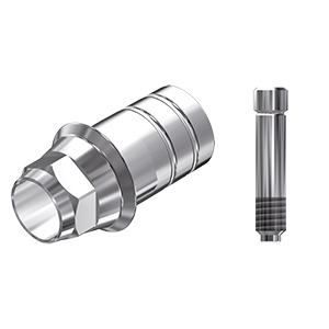 ZZ BASE ME-AO-NTBH S (Narrow Ti-Base Hex & Screw)