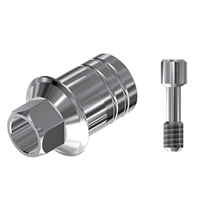 ZZ BASE MS-S-NTBH Narrow (Narrow Ti-Base Hex & Screw)