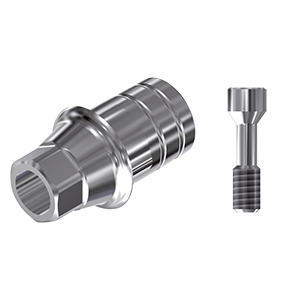 ZZ BASE NB-A-NTBH NP (Narrow Ti-Base Hexed & Screw)