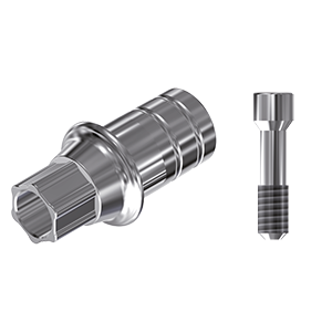ZZ BASE NB-A-NTBH CC 3.0 (Narrow Ti-Base Hexed & Screw)